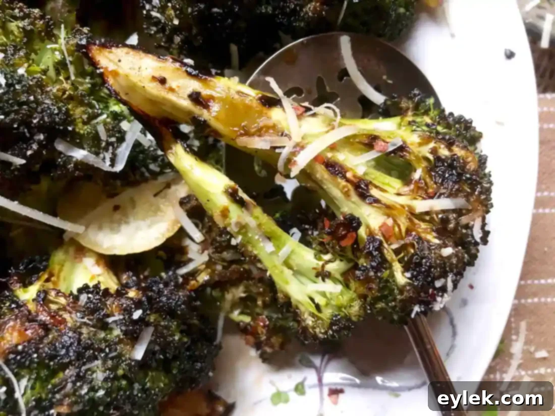 Smoky Marinated Broccoli Spears 12 Three grilled marinated broccoli spears with cheese and lemon