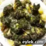 grilled marinated broccoli spears