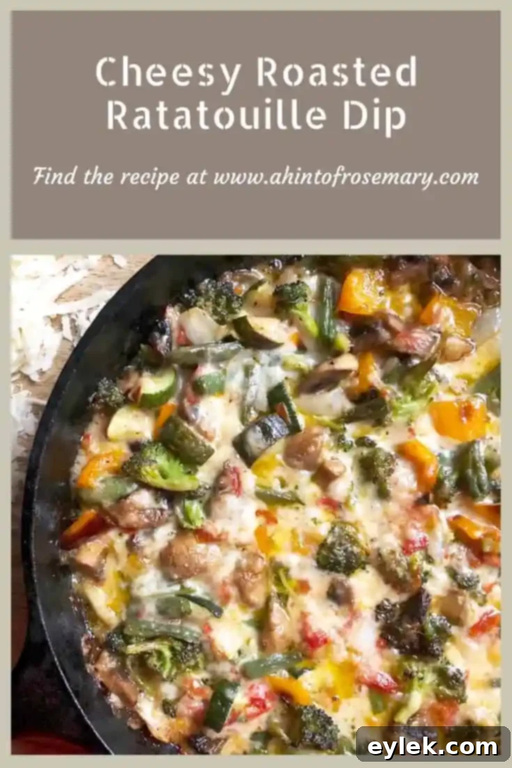 12 Inspired Recipes to Make the Most of Your Zucchini Bounty 5 Cheesy Roasted Ratatouille Dip