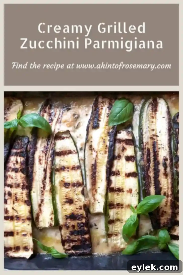 12 Inspired Recipes to Make the Most of Your Zucchini Bounty 7 Creamy Grilled Zucchini Parmigiana