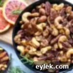 Roasted Mixed Nuts With Rosemary