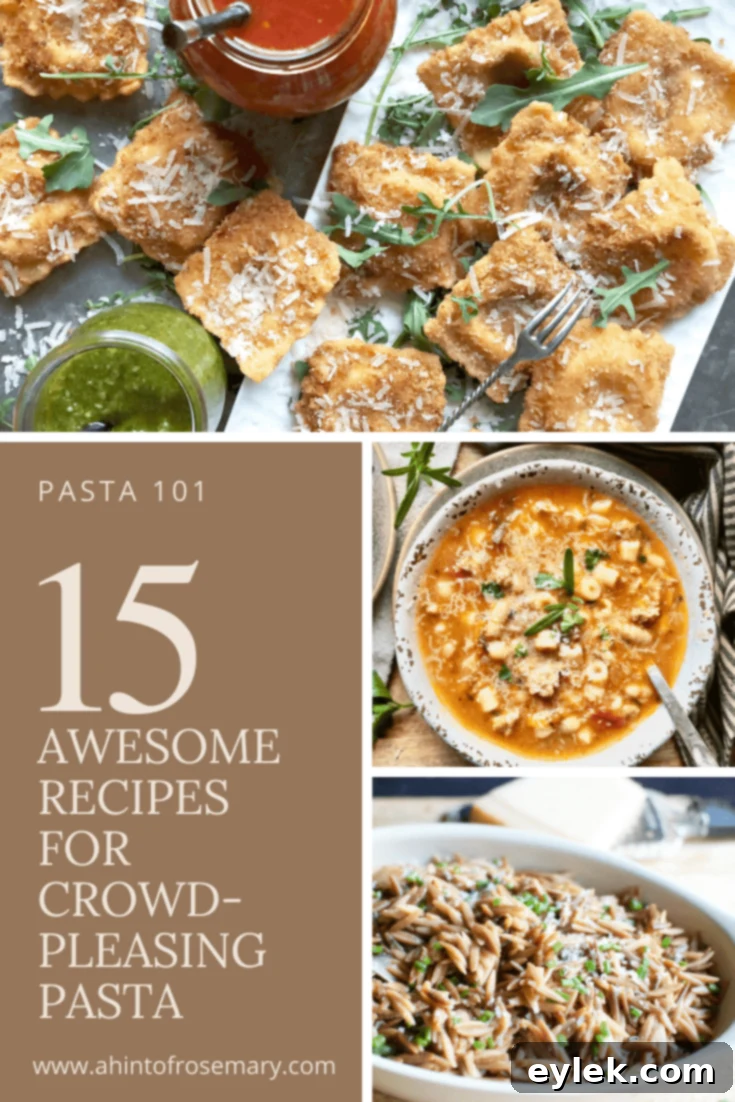 15 Awesome Recipes for Crowd-Pleasing Pasta