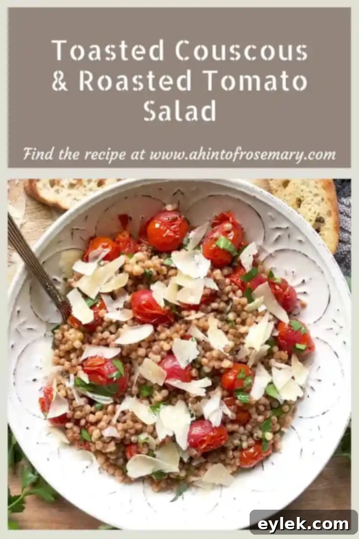 Toasted Couscous & Roasted Tomato Salad