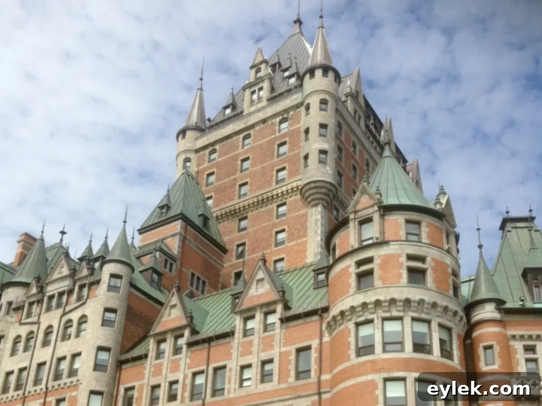 Le Château Frontenac in Quebec City