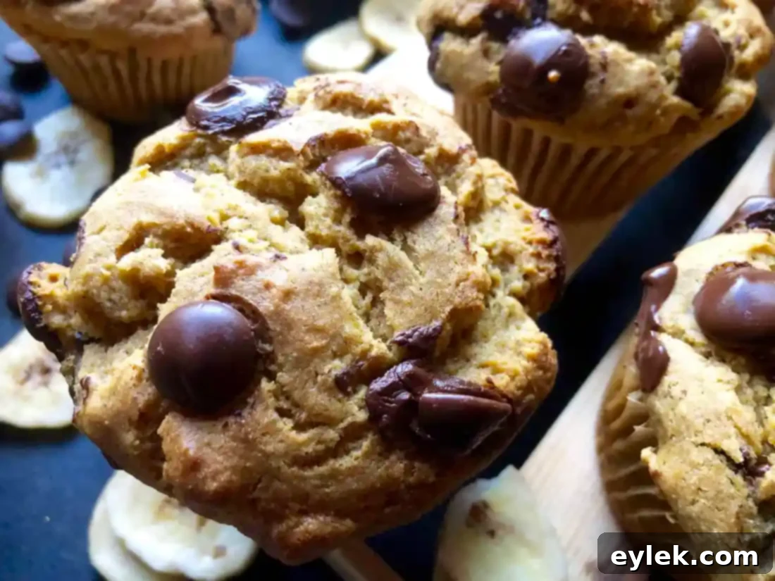 Assortment of banana pumpkin muffins