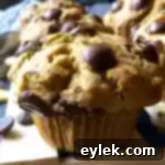 Banana Pumpkin Muffins with Chocolate Chips 22 Banana & Pumpkin Muffins with Chocolate Chips