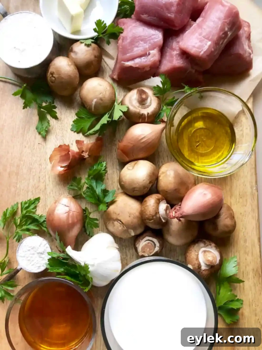 creamy pork tenderloin mushroom marsala