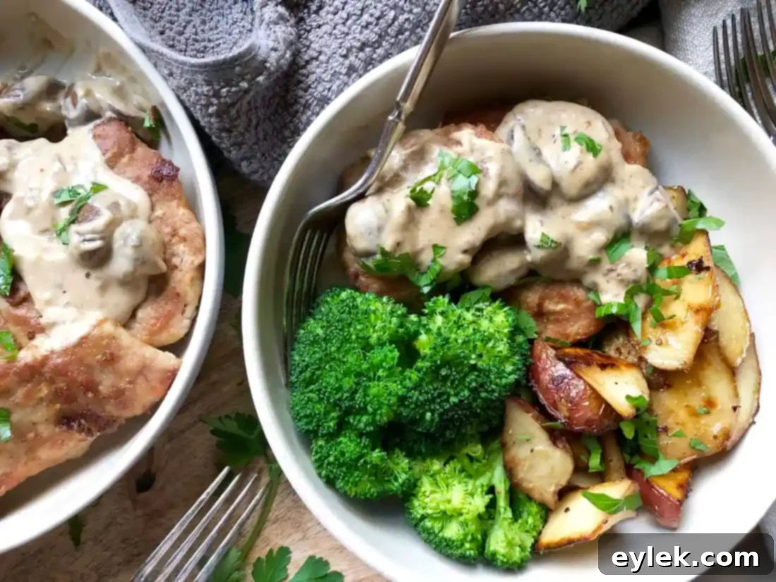 creamy pork tenderloin mushroom marsala