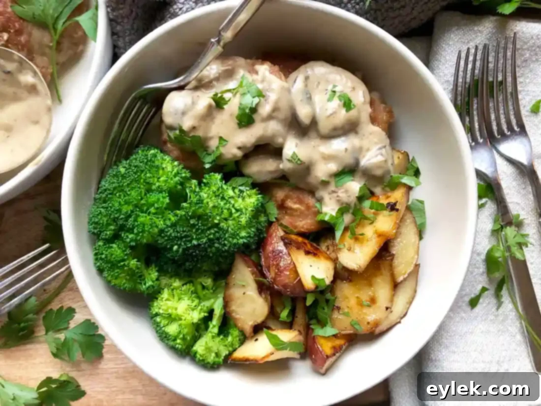 creamy pork tenderloin mushroom marsala