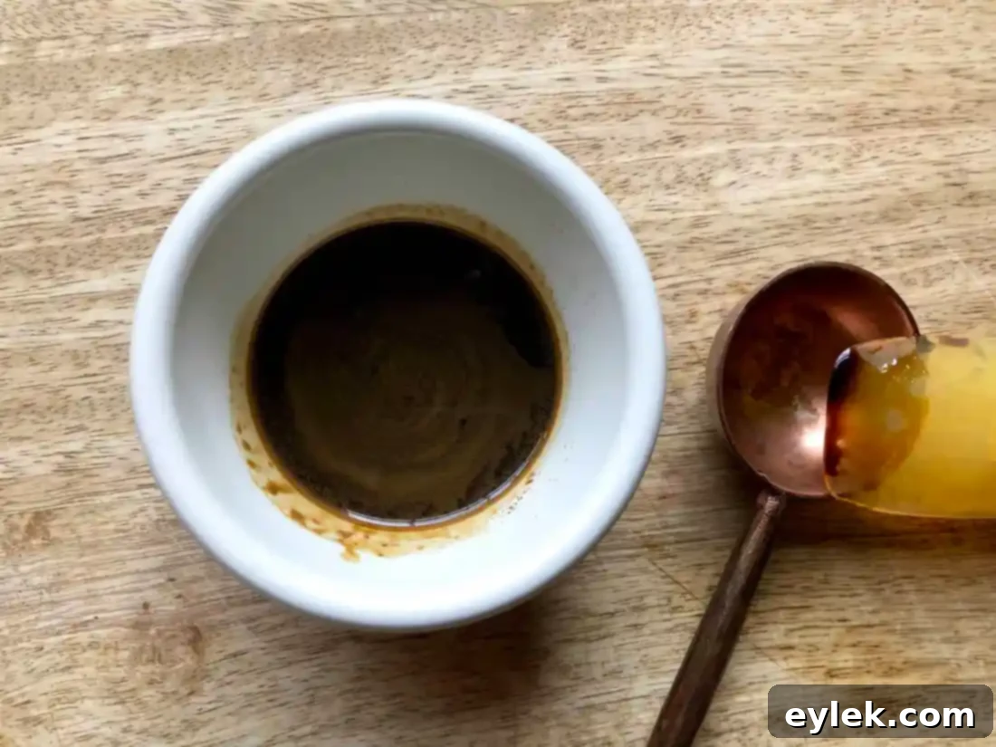 Espresso Chocolate Chip Shortbread Cookies with espresso shot