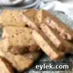 Espresso Chocolate Chip Shortbread Cookies