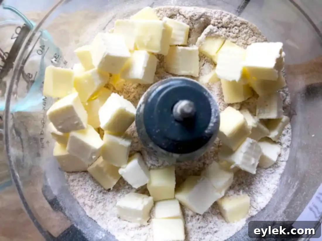 pie crust dough coming together