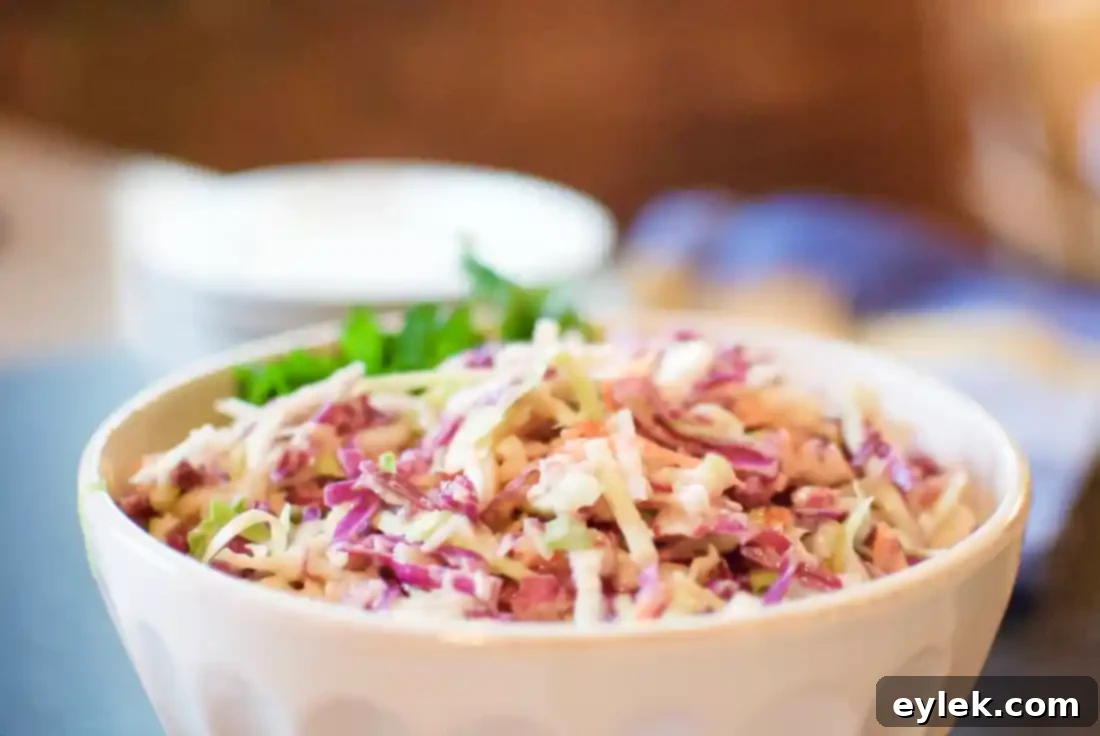 mom's homemade cole slaw
