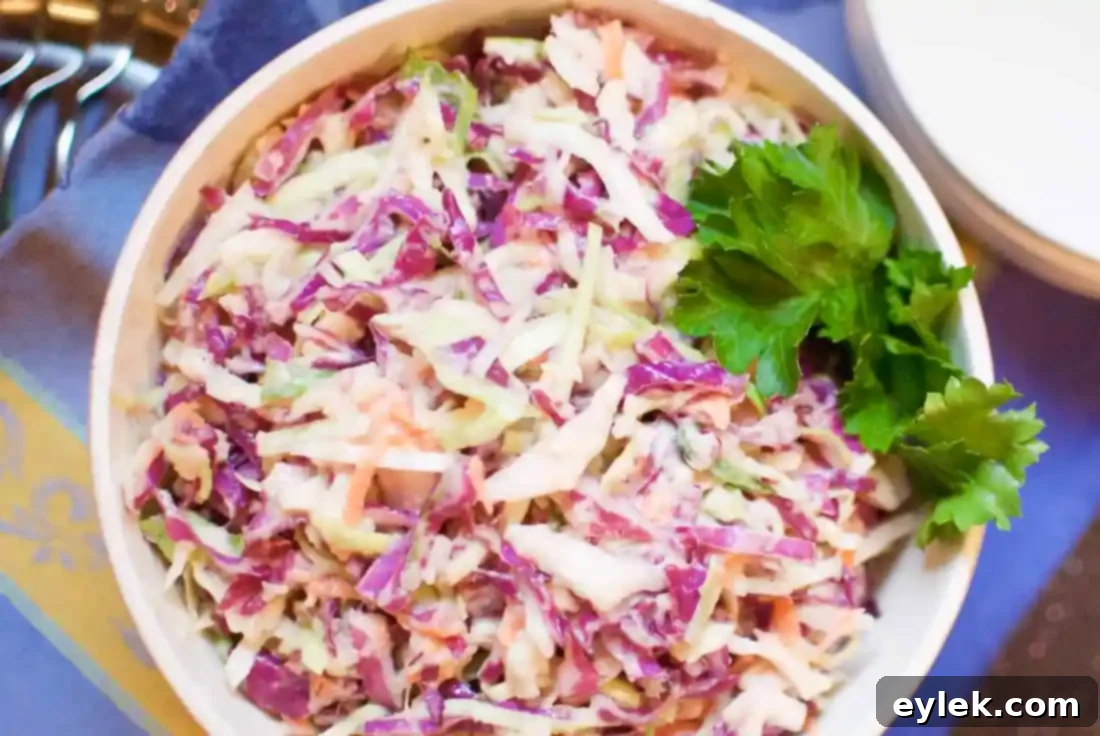 mom's homemade cole slaw