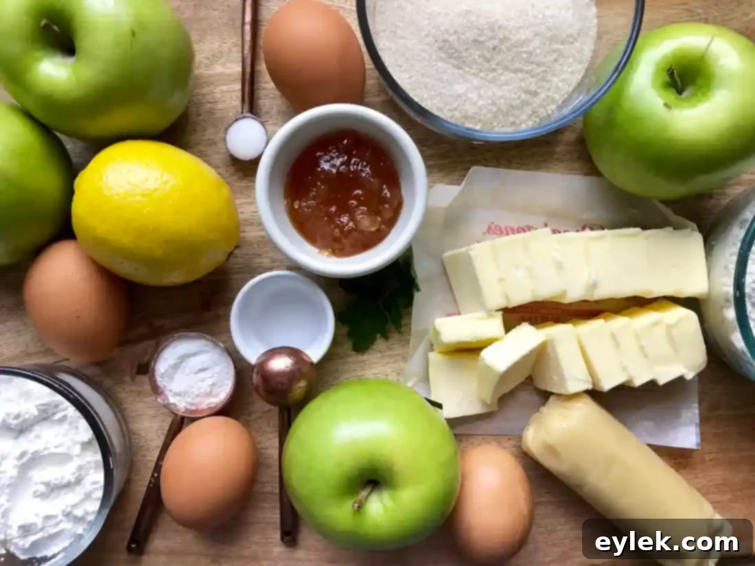 awesome apple almond cake