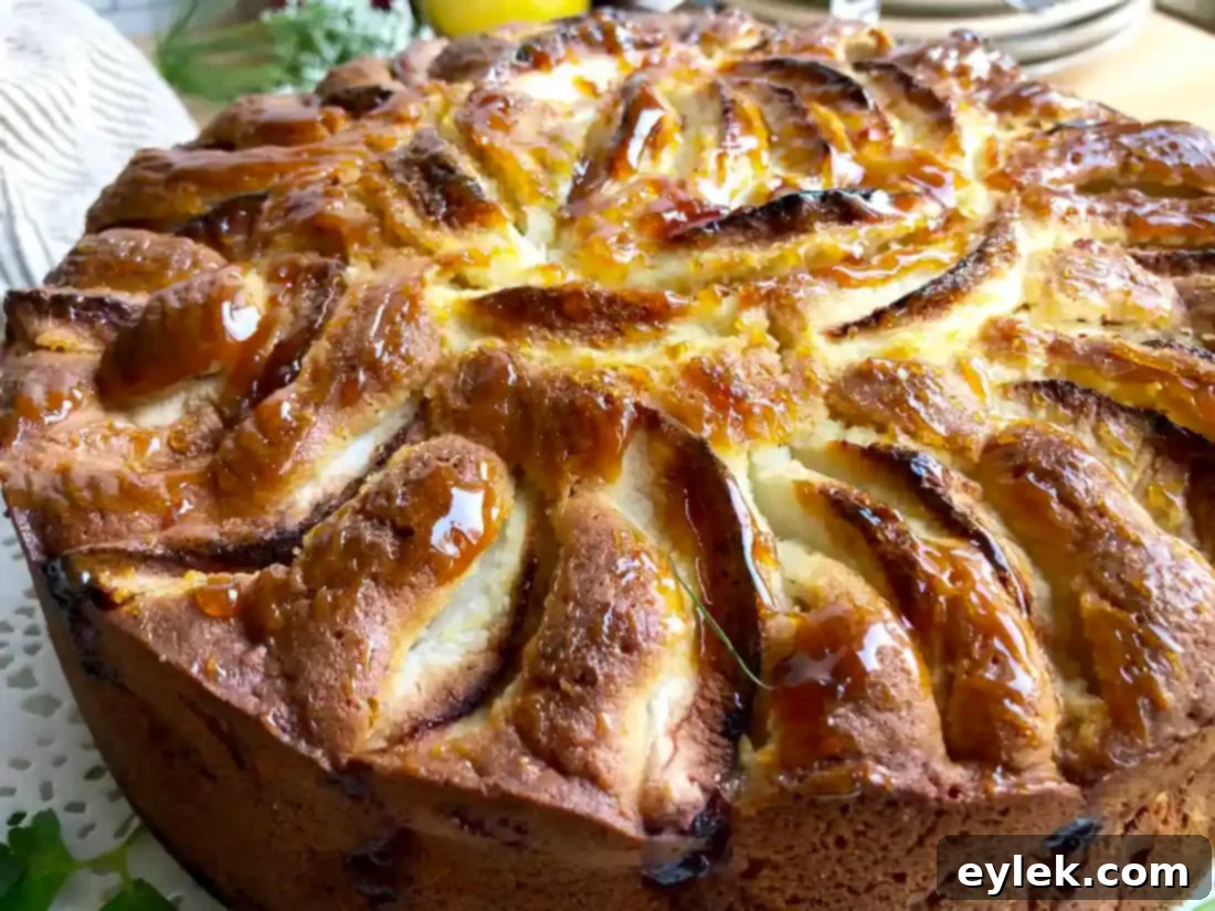 awesome apple almond cake