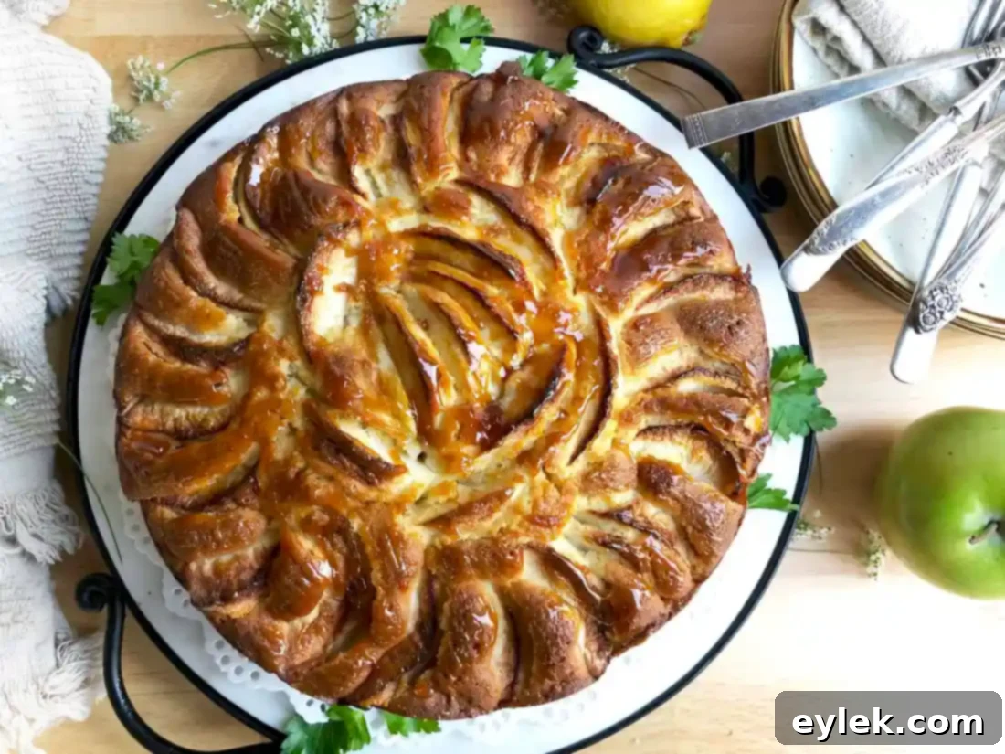 awesome apple almond cake