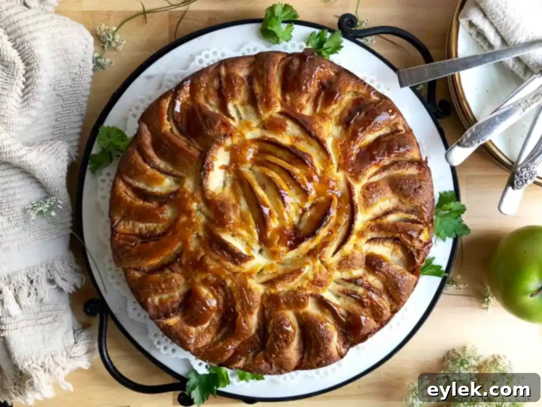 awesome apple almond cake