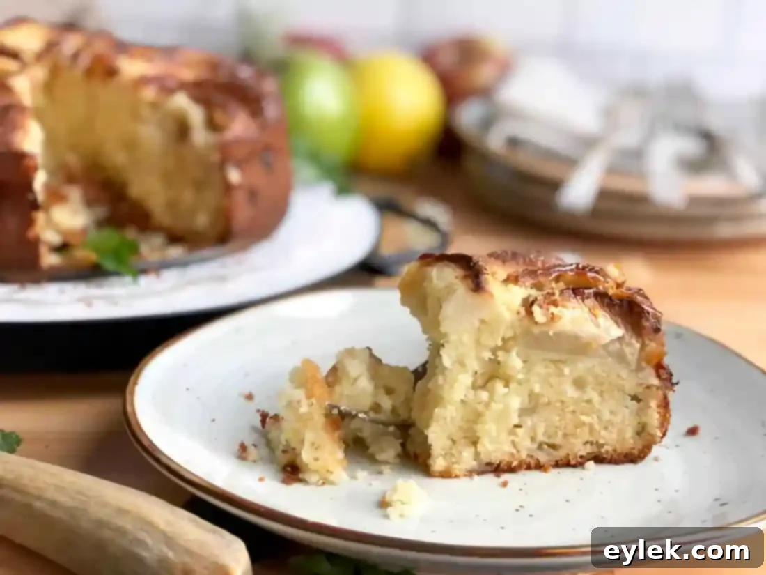 awesome apple almond cake