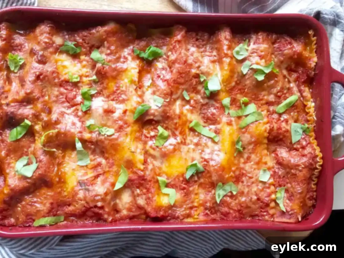 maria's delicious roasted vegetable lasagna