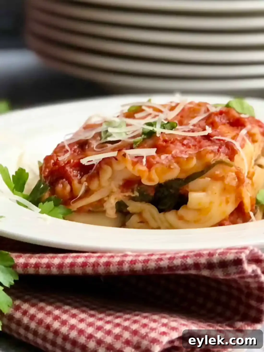 Maria's Delicious Roasted Vegetable Lasagna
