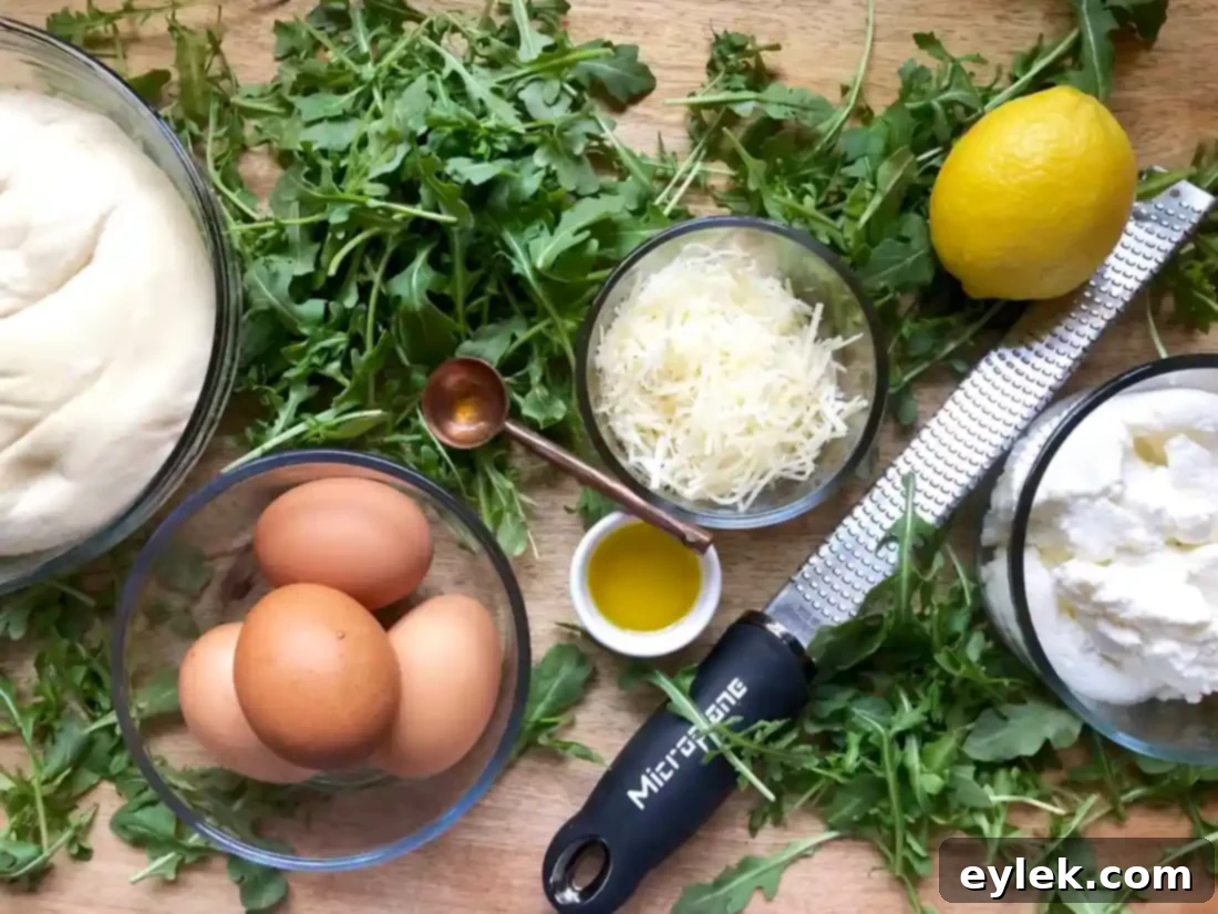 mini breakfast pizzas with arugula salad