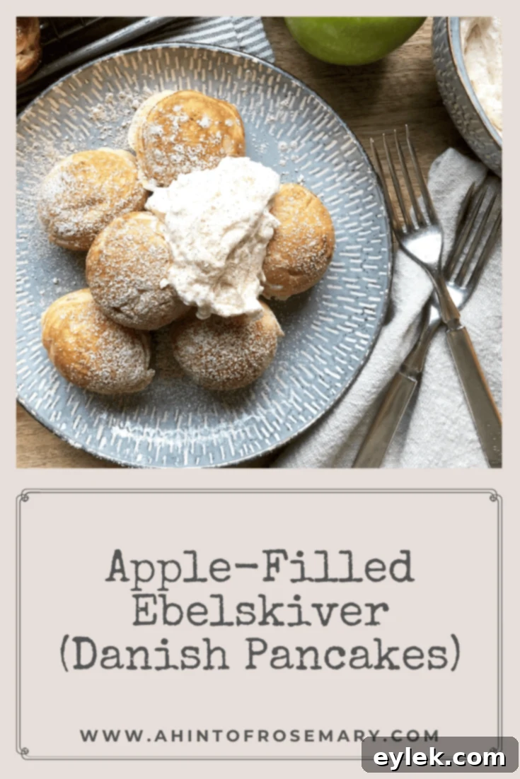 Apple-Filled Ebelskiver (Danish Pancakes)