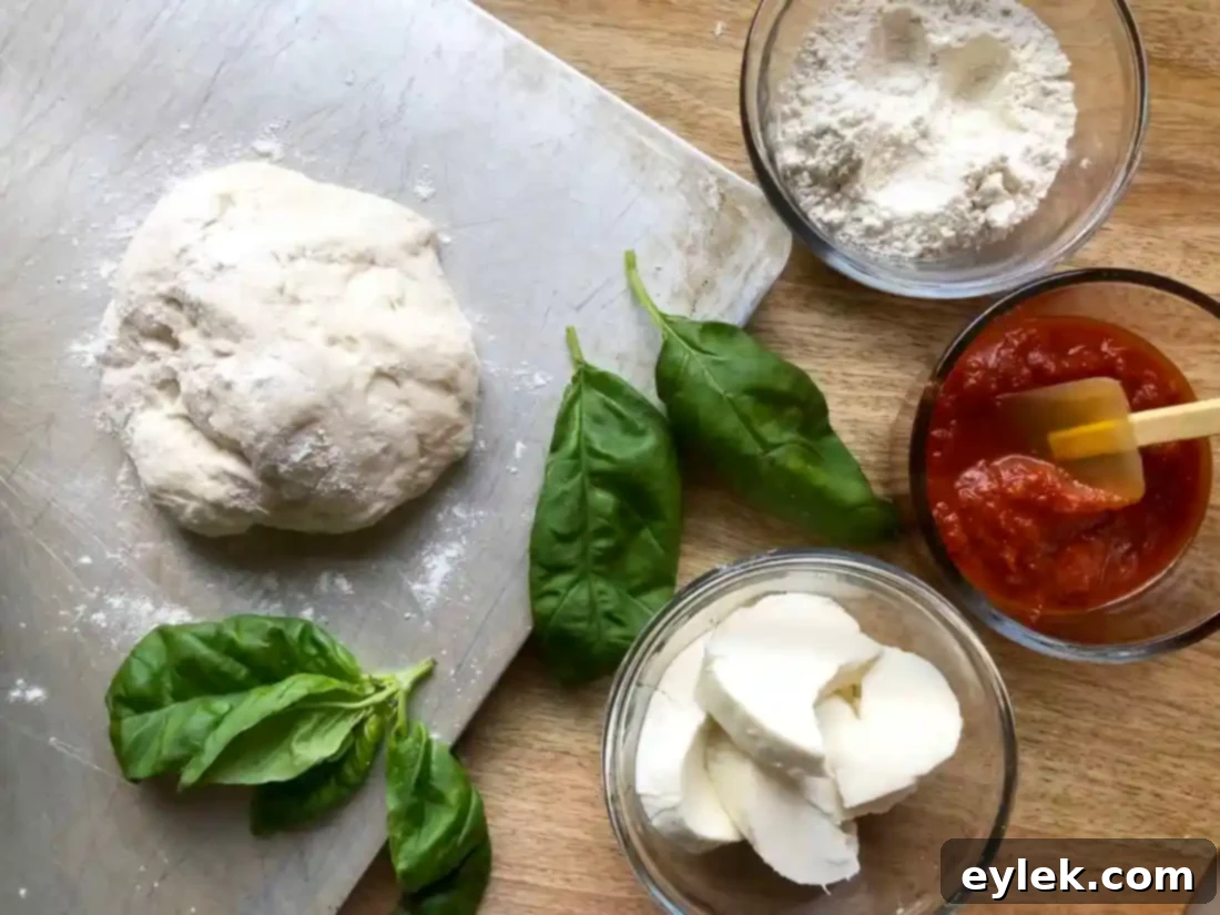 Margherita: Neapolitan Crust Perfection 13 pizza margherita with authentic neopolitan crust
