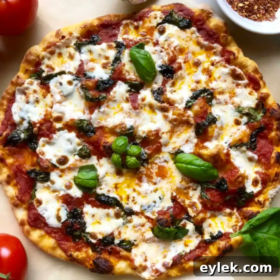Margherita: Neapolitan Crust Perfection 21 pizza margherita with authentic neopolitan crust