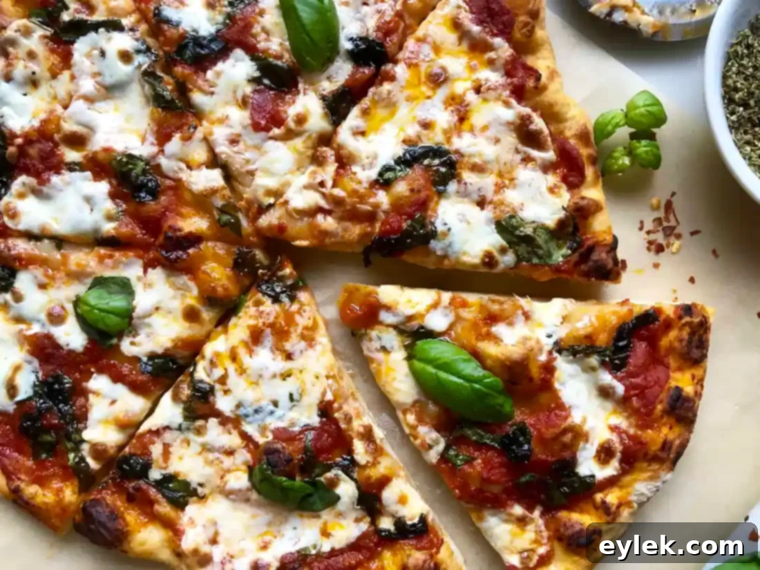 Margherita: Neapolitan Crust Perfection 22 pizza margherita with authentic neopolitan crust
