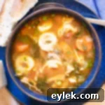 chicken tortellini soup