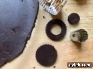Dark Chocolate Tahini Linzer Cookies