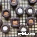 Rich Dark Chocolate Tahini Linzer Cookies 27 Dark Chocolate Tahini Linzer Cookies