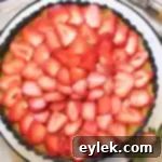 Luscious Strawberry Mascarpone Tart 11 mascarpone tart with strawberries