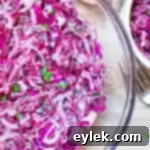 Bobby's Red Cabbage Slaw