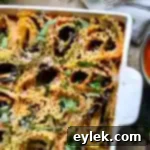 Sautéed Eggplant Lasagna Spirals, a lighter twist on classic Italian dishes.