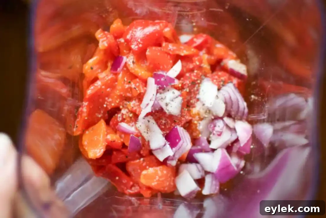smoked red pepper sauce