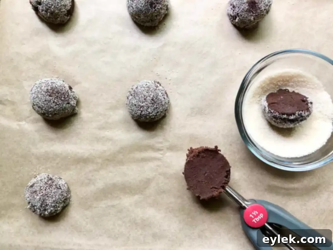 cookie dough balls coated in sugar