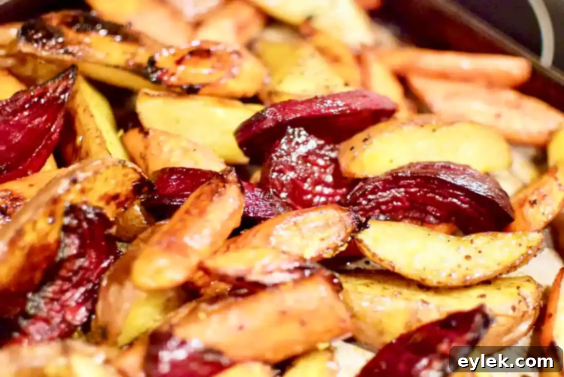 Balsamic Roasted Beet Wedges - Ready to eat