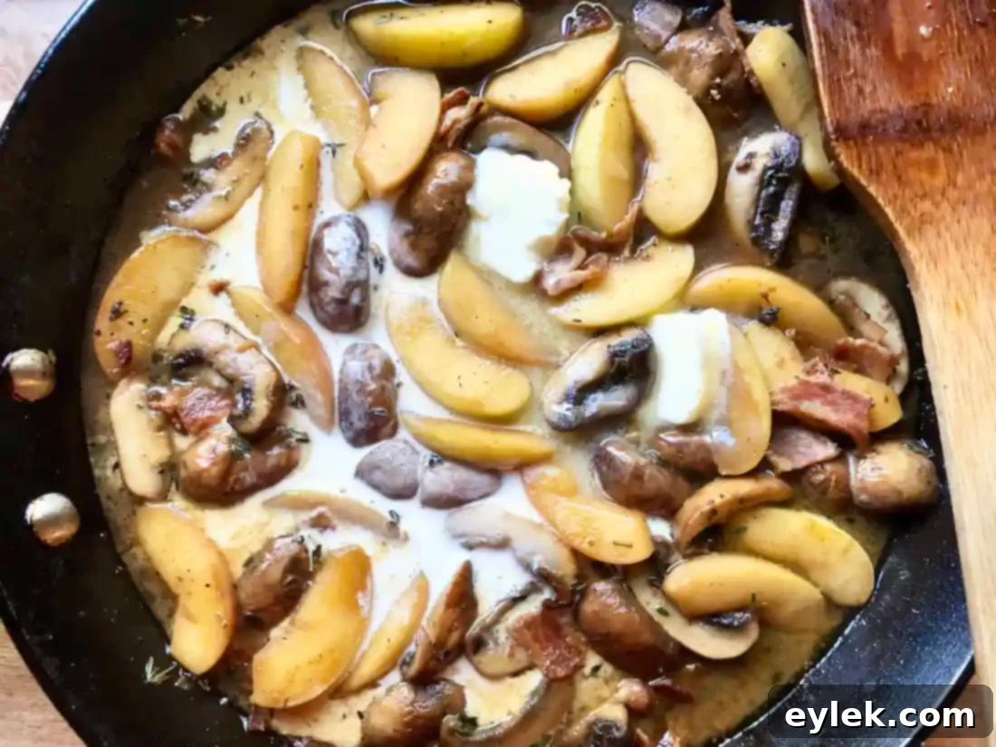 Apple Cider Chicken Marsala