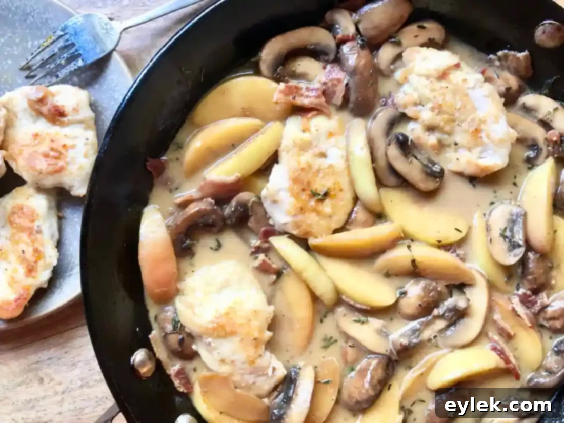 Apple Cider Chicken Marsala