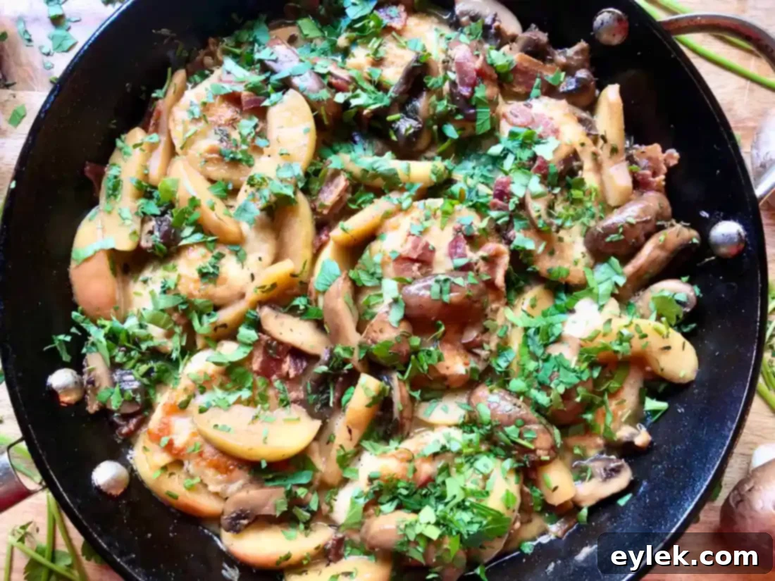 Apple Cider Chicken Marsala