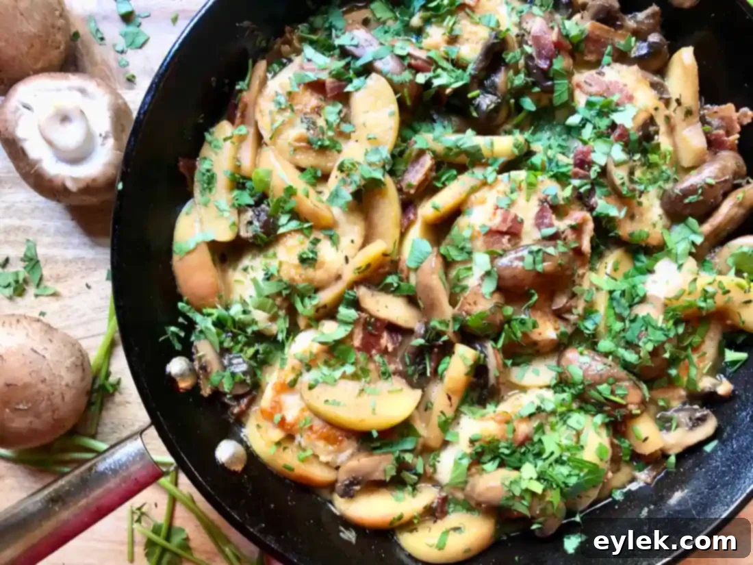 Apple Cider Chicken Marsala