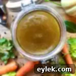 homemade roasted turkey stock