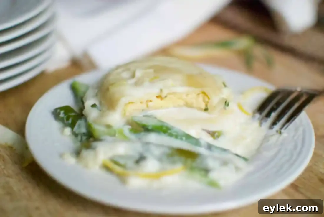 asparagus ravioli pie