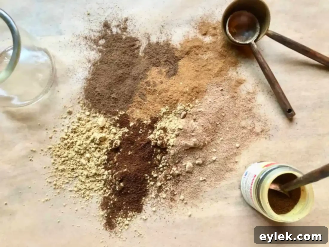 homemade pumpkin pie spice ingredients