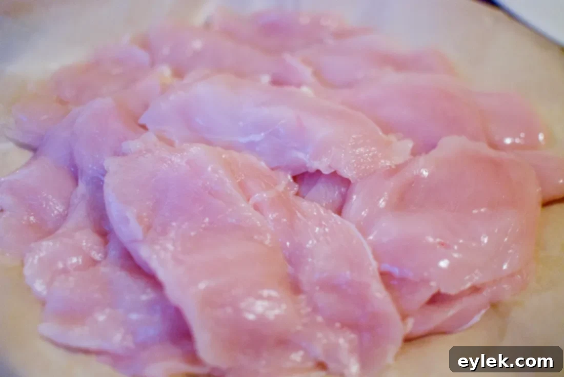 your basic chicken cutlets