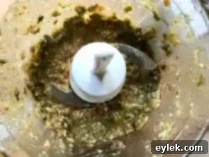 Anchovy, garlic, and caper puree, coarsely chopped