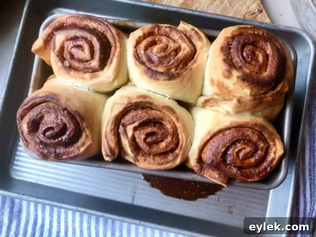 overnight cinnamon rolls with chai frosting