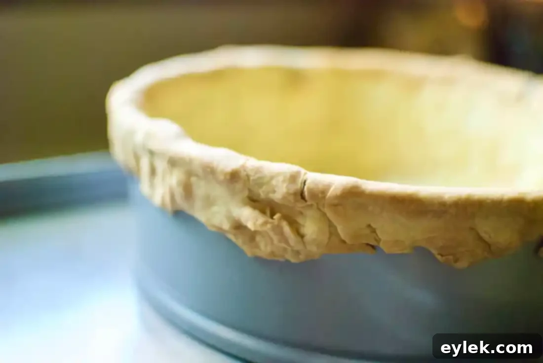 deep-dish pastry shell